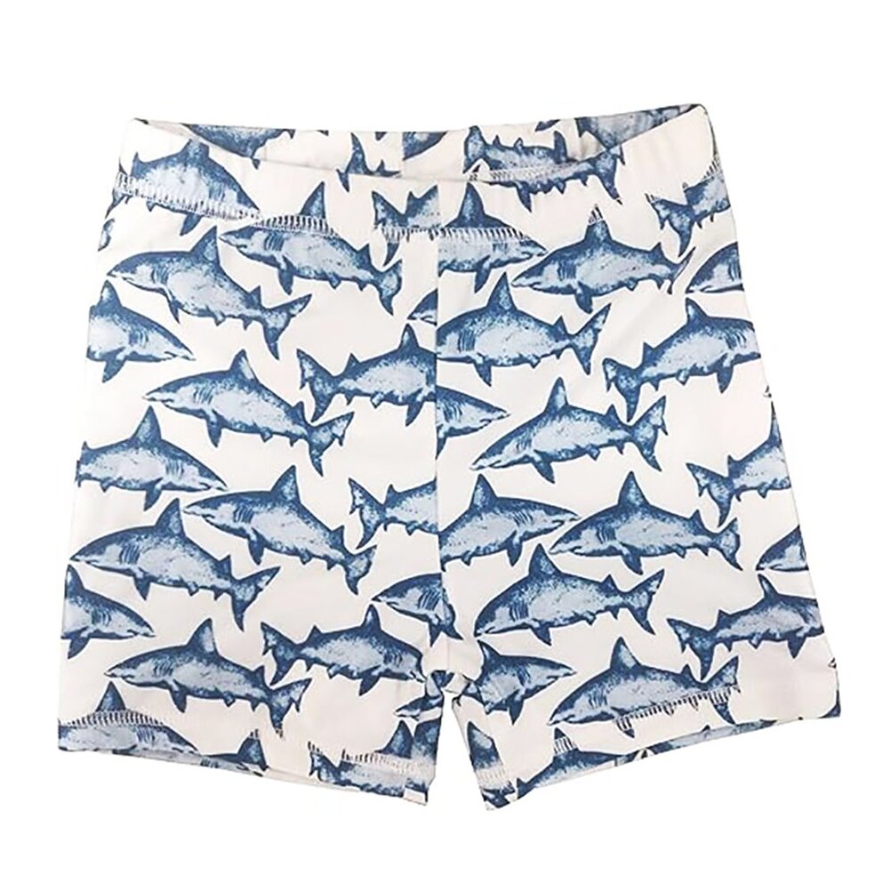 Blue Shark Quick Dry Boy Swim Trunks (BC0638)